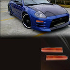 2Pcs Front Bumper Side Marker Turn Signal Light Housings For 2000-2002 for