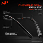 2Pack Front Door Weatherstrip Seal for Chevy Silverado 1500 Tahoe GMC Sierra
