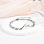 IKIATY Inspirational Gifts for Women, Wave Inspirational Bracelet, Get Well