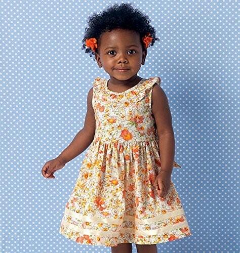 KWIK-SEW PATTERNS K0192 Toddlers' Dresses, in One Envelope (T1 - T4)
