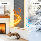 AGHITG Window Insulation Kit, Thermal Window Cover 30" x 56" for Window