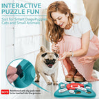 PETSTA Dog Puzzle Toys, Treat Dispensing Dog Enrichment Toys for IQ Training and