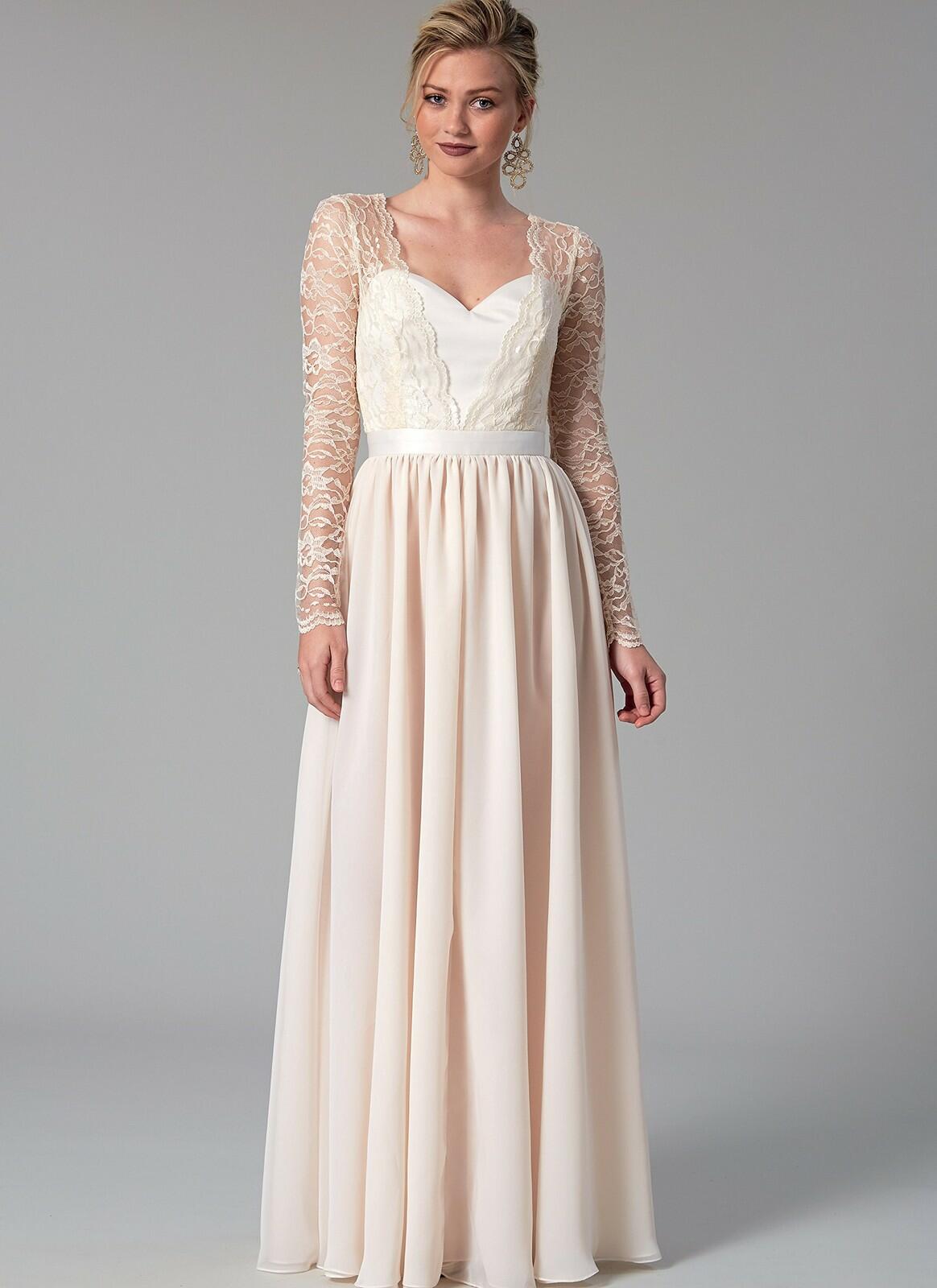 McCall's Misses' Mix-and-Match Sweetheart Dress, 14-16-18-20-22