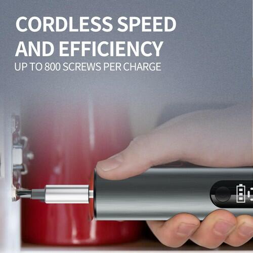 Multi-Functional Electric Screwdriver Set - Cordless Stick Drill w/Wireless