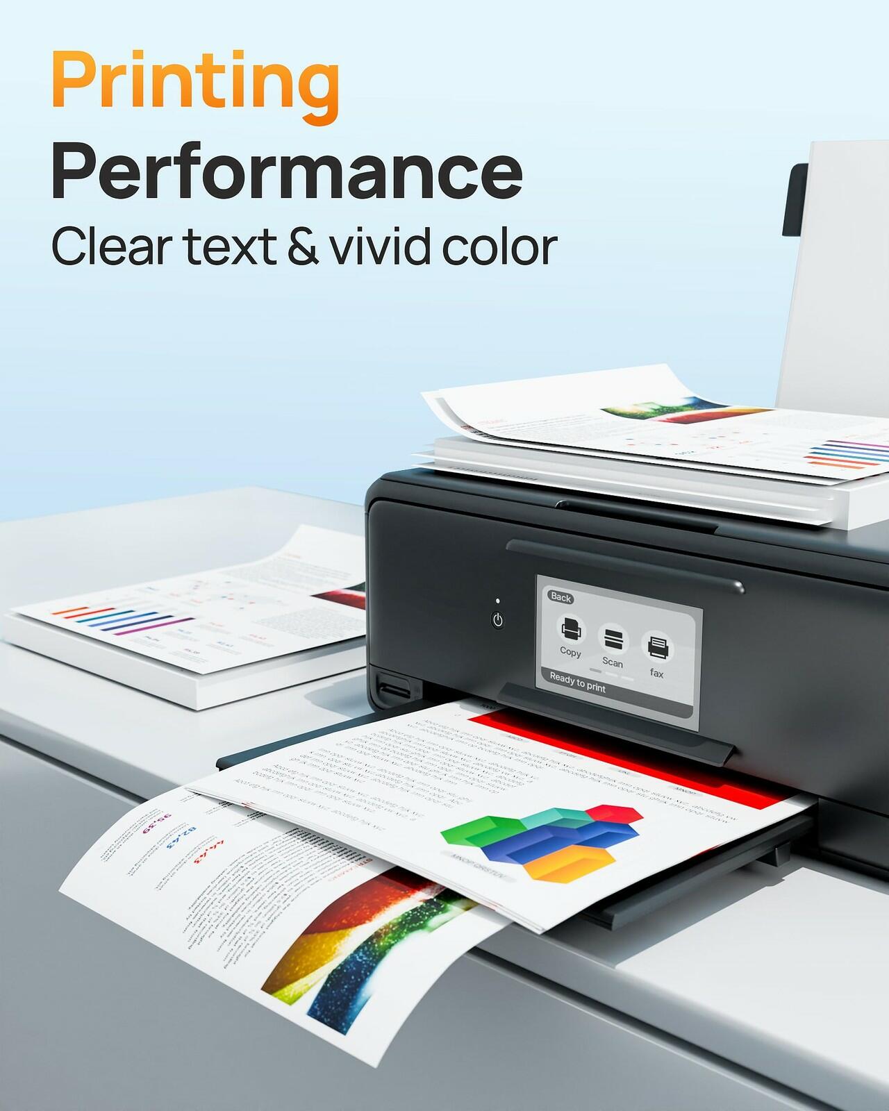 E-Z Ink 936XL 936e 936 Ink Cartridges for HP Printers Replacement for HP 936 Ink