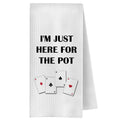 ChenCraty Funny Poker Gifts Kitchen Hands Towels,Gifts for Poker Players Dish