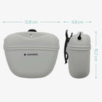 Set of 2 Navaris Silicone Dog Treat Pouch Training Pet Puppy Bag Pocket Snack