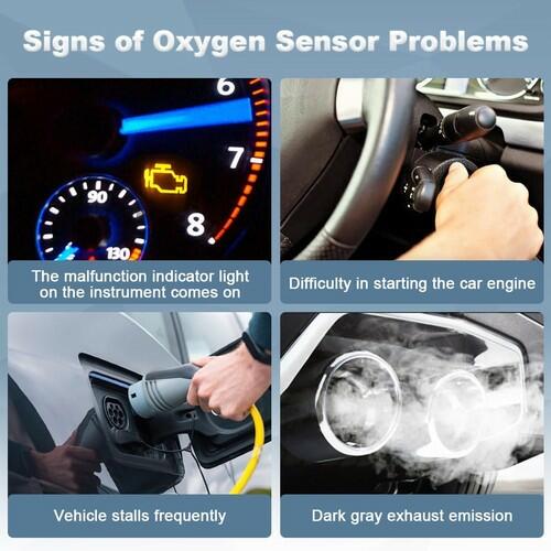 Jovbex 2Pcs Oxygen O2 Sensor Upstream Downstream Compatible with Nissan Micra 1.6L 2015, Versa 1.6L 2012-2017, Versa Note 1.6L 2014-2015 Replacement for 234-4534 2344534 226A01KT0A 234-9127 2349127