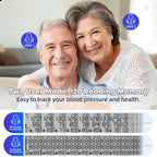 GUAEVER Blood Pressure Monitor Rechargeable Upper Arm Blood Pressure Monitors
