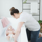 Angelcare Baby Bath Support (Pink)  Ideal for Babies Less than 6 Months Old