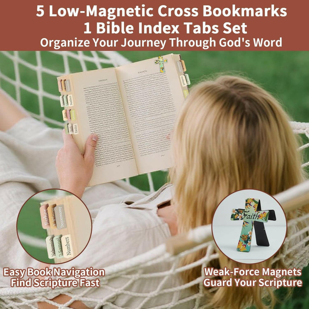 25 PCS Bible Study Supplies Kit, Large Capacity Canvas Tote Bag for Women