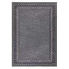 Grey Antep Rugs Alfombras Bordered Modern 3x5 Non-Slip (Non-Skid) Low Pile