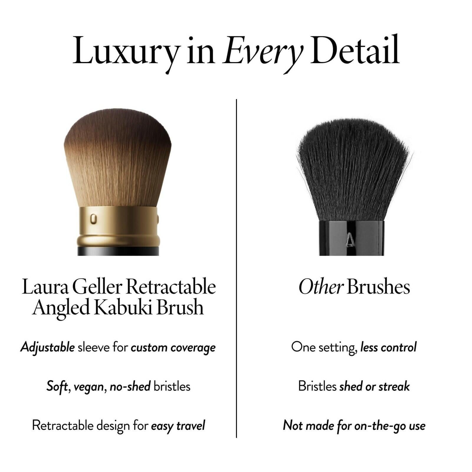 LAURA GELLER NEW YORK Cosmetic Professional Makeup Brushes - Cruelty-Free - 01