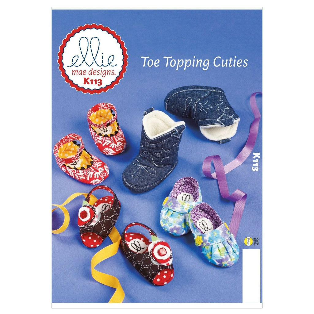 Kwik Sew K0113 Toe Topping Cuties Sewing Pattern