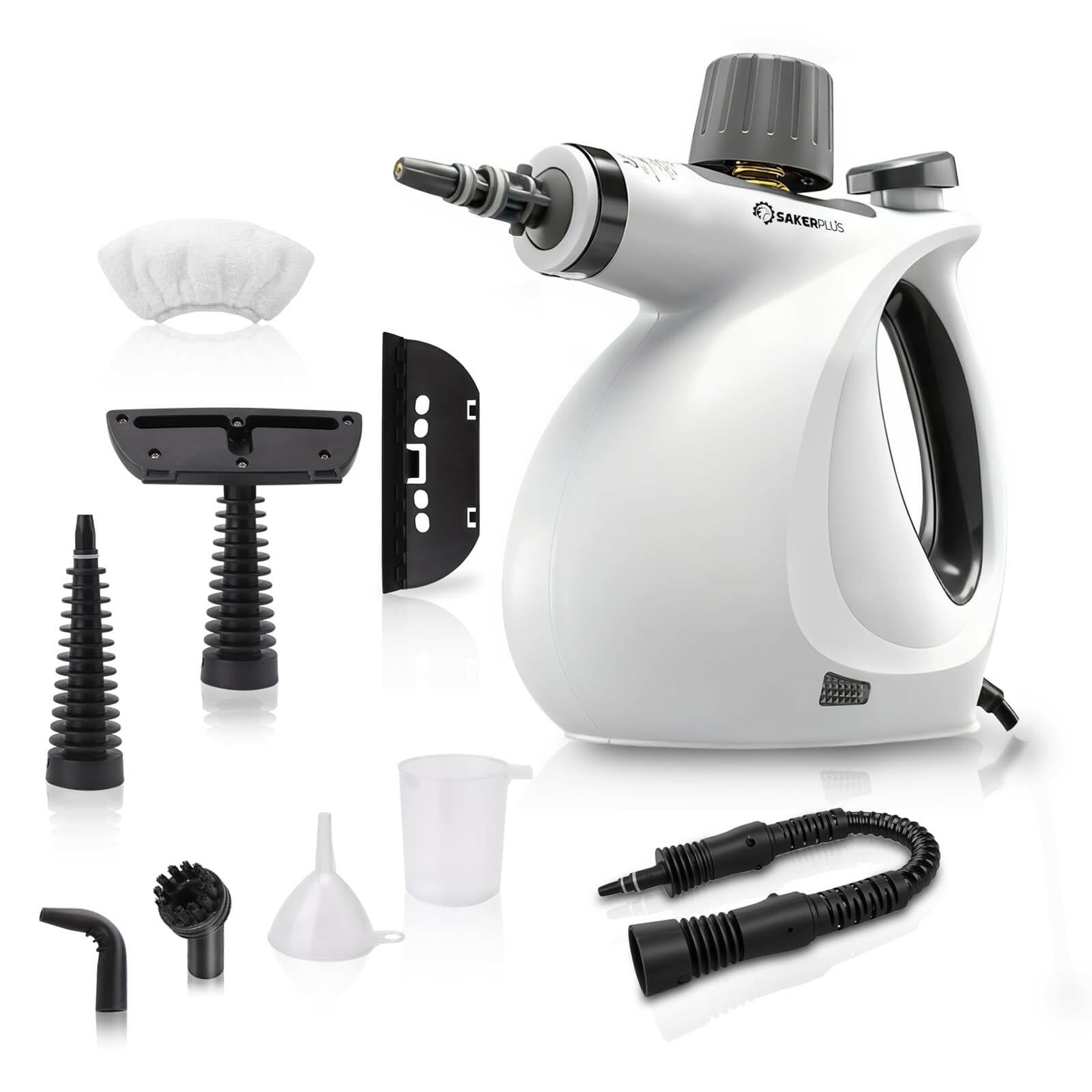 SakerPlus Steam Disinfection Cleaner, Handheld Pressurized Natural Steam Cleaner