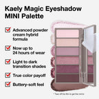 evpct 6 Colors Pink Eyeshadow Palette, Nude Pink Plum Mauve Champagne Rose