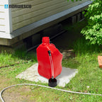 Bushman 4 Pack U-Jug Storage Jug, Portable Plastic Container, 5.5 Gal, Red