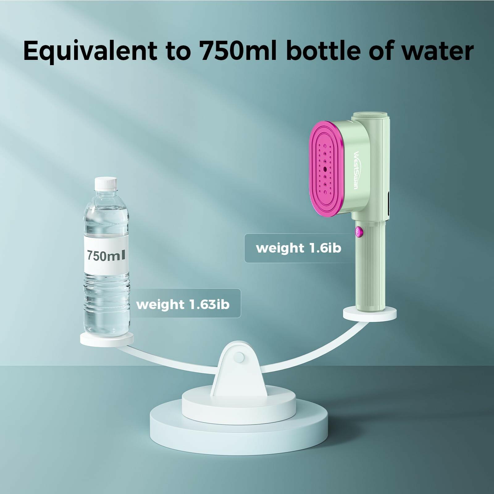 Portable Travel Steamer for Clothes, Fast Wrinkle Remover Garment Steamer for