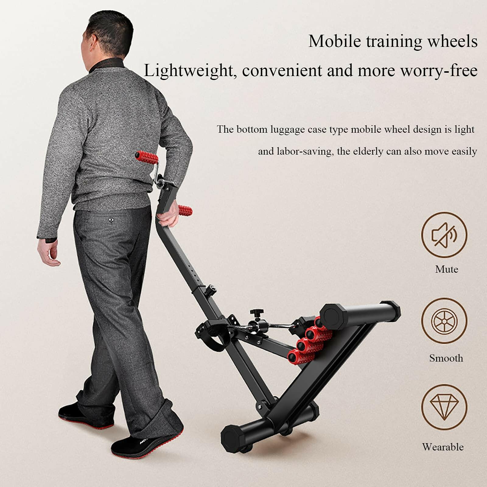 Portable Pedal Exercise Electric Pedal Rehabilitation Bicycle, Upper and Lower