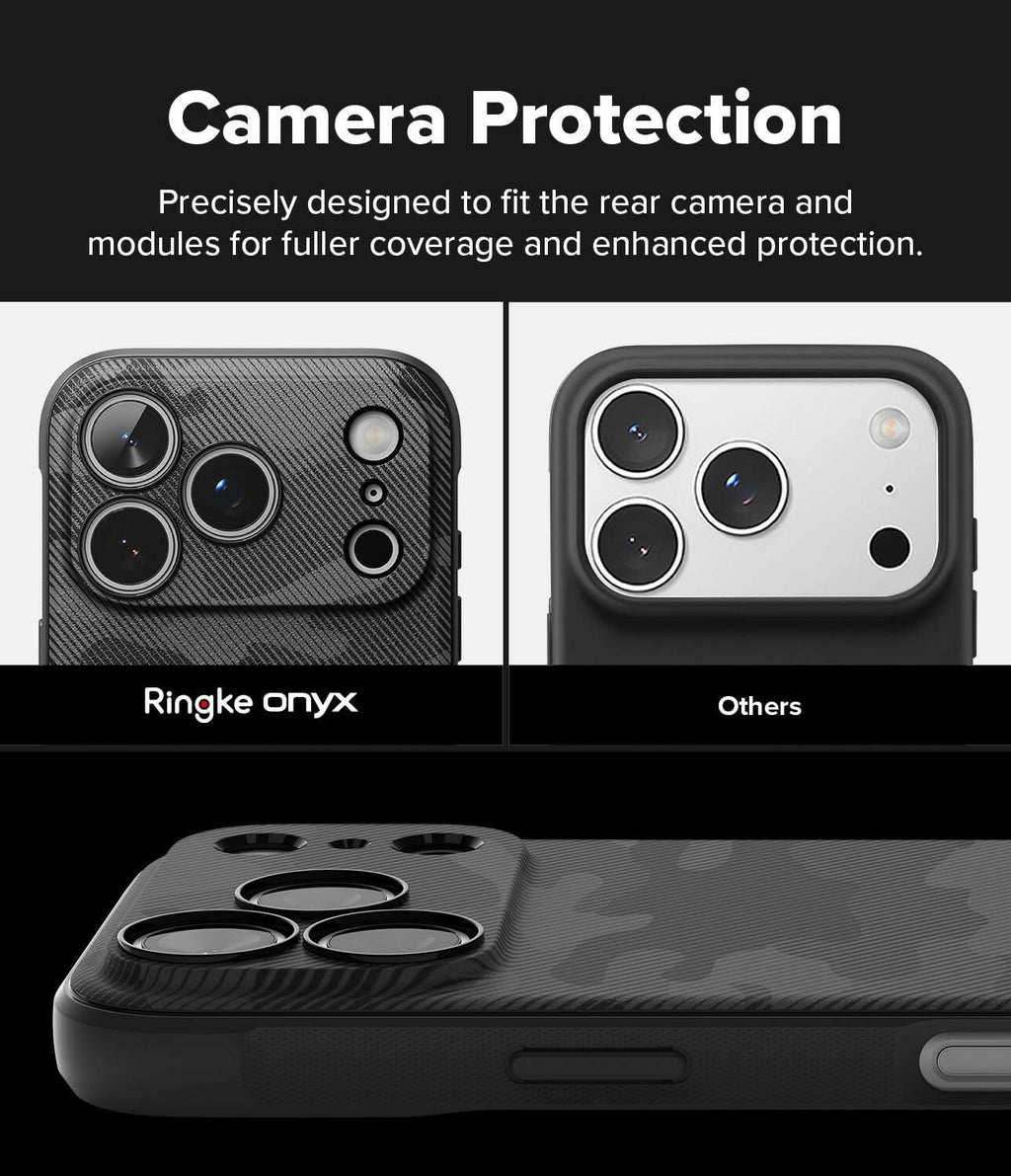 Ringke Onyx for iPhone 17 Pro Max Case, [Feels Good in The Hand] Oil & Dirt