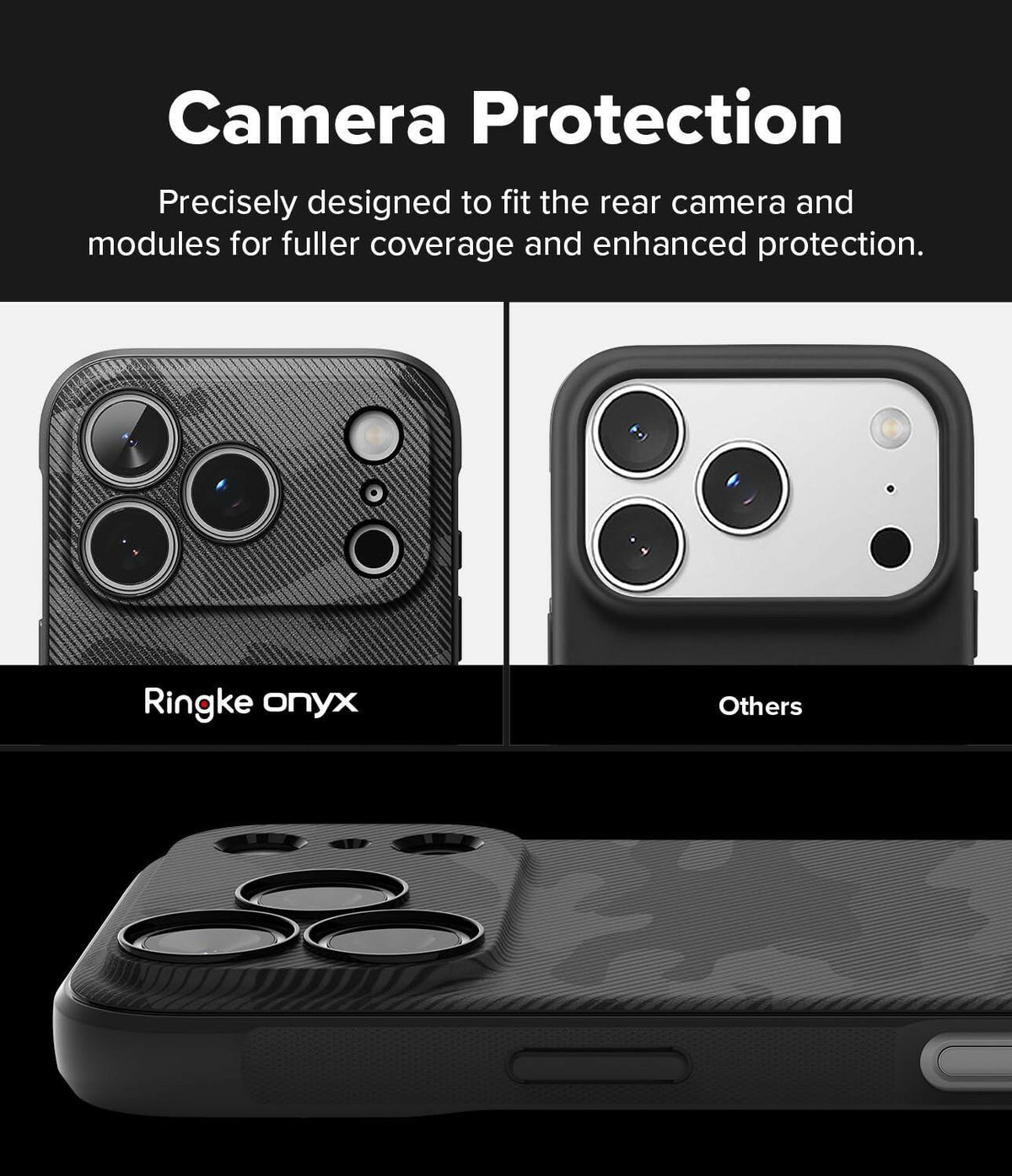 Ringke Onyx for iPhone 17 Pro Max Case, [Feels Good in The Hand] Oil & Dirt
