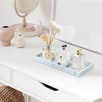 Bathroom Vanity Tray,Thick Original Silicone Soap Dispenser Tray,EGWON