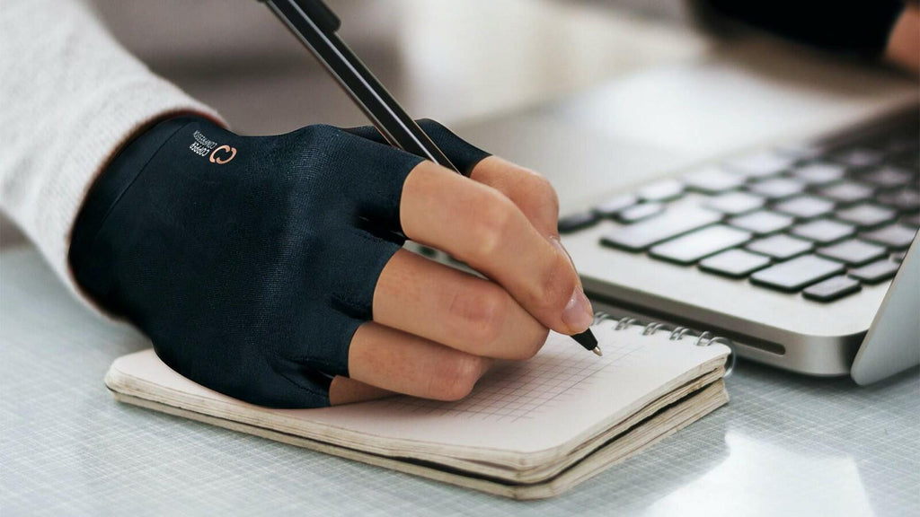 Copper Compression Arthritis Gloves | Fingerless Arthritis Carpal Tunnel Pain
