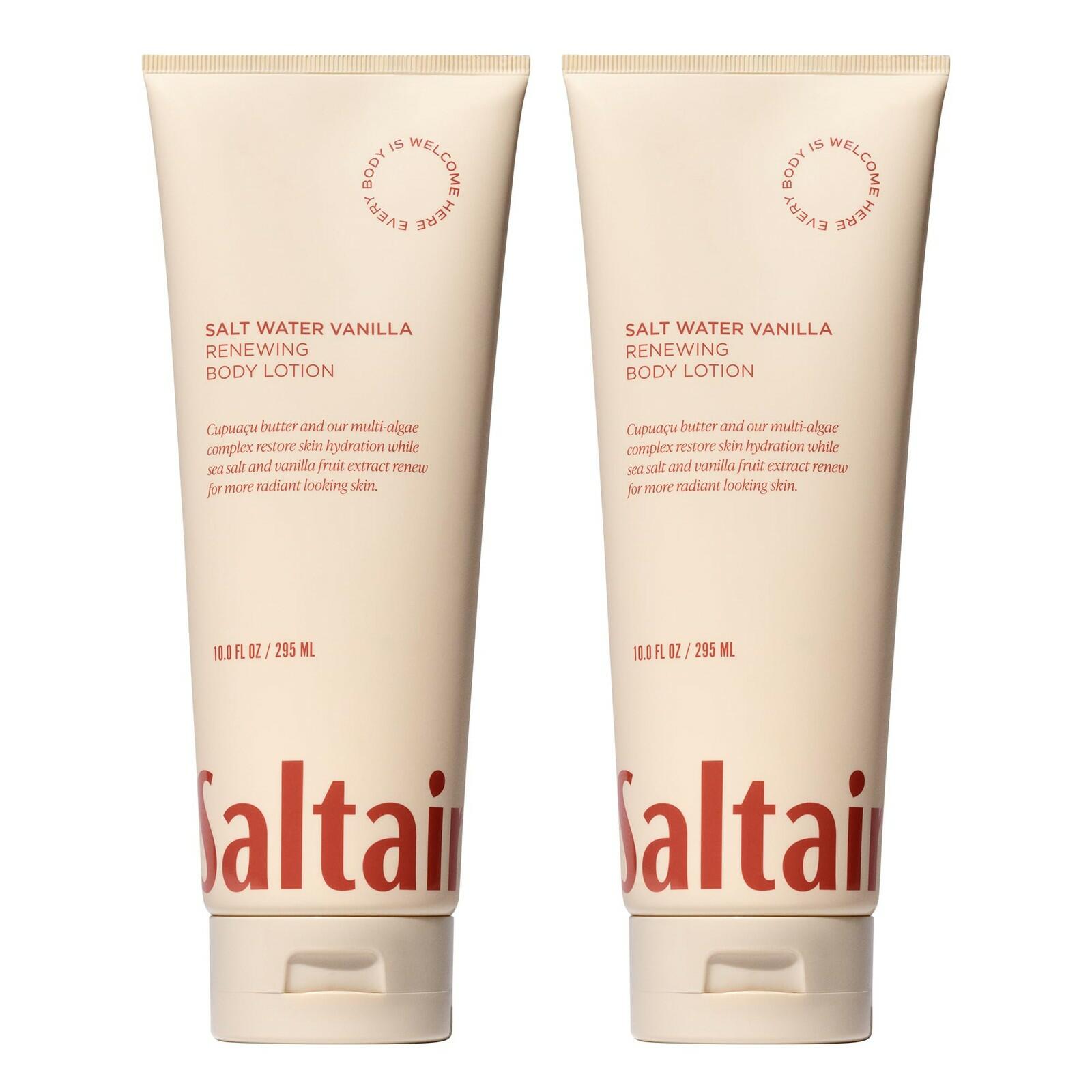 Saltair Body Lotion - 2 Pack Moisturizing Lotion For Dry Skin. Salt Water