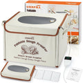 Folding Bread Proofing Box with Temp Control(50-122℉) & 48H Timer, Dough Proofer