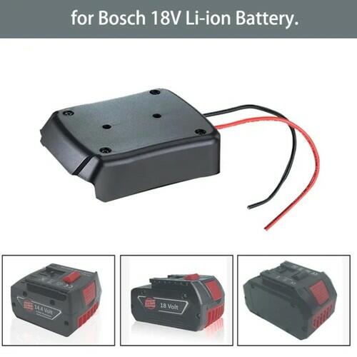 SDAZGVRK Power Battery Adaptor Wheel Compatible with Bosch 18V Battery, Powers