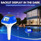 Pircaath 2026 Next-Gen Solar Pool Thermometer Floating Easy Read, Digital Pool