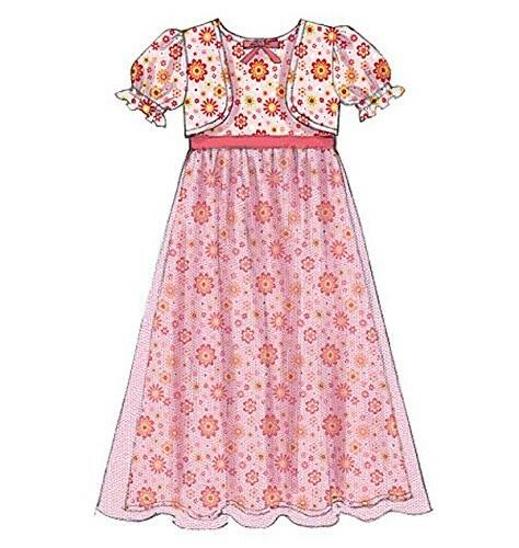 McCall's Patterns M7277 Children's/Girls' Top, Gowns, Shorts and Pants, Size CL
