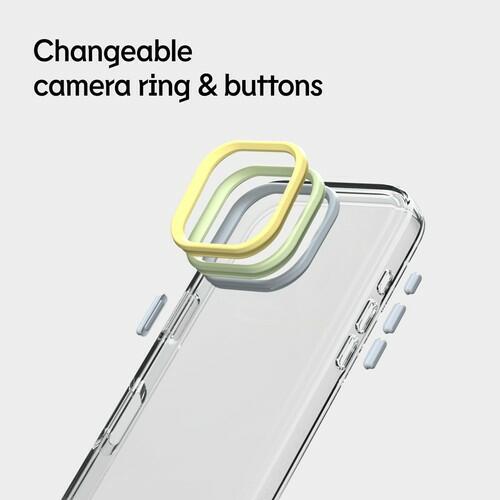 RhinoShield Crystal Clear Case Compatible with iPhone 16 Pro Max | Advanced