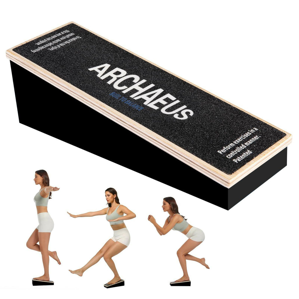 ARCHAEUS Athletic Balance Boards,Slant Board,Wobble Board,Balance Wedge for