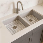 Dependable Industries Inc. Essentials 12" x 11"  2 Pack Plastic Sink Protector