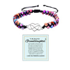 BTZY for Granddaughter for You are Always in Mine Beads“ Bracelet, Natural