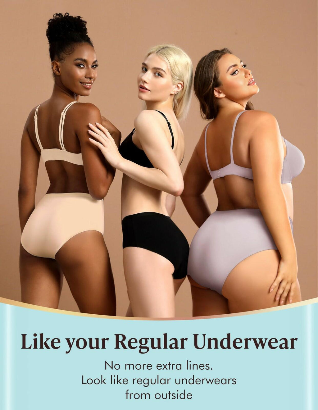 5 Pack Medium AIRCUTE Washable Adult Urine Incontinence Underwear for Women Leak
