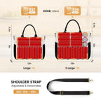 LOVEVOOK Insulated Lunch Bag Women,Wide Opening Adult Lunch Box Women,Large