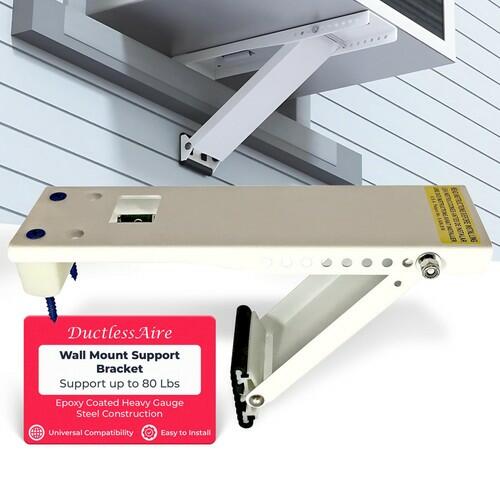 DuctlessAire DA-80 Wall Mount Support Bracket - Heavy Duty Air Conditioner