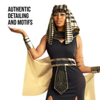 Morph Cleopatra Costume for Women With Staff - Egyptian Halloween Costume For