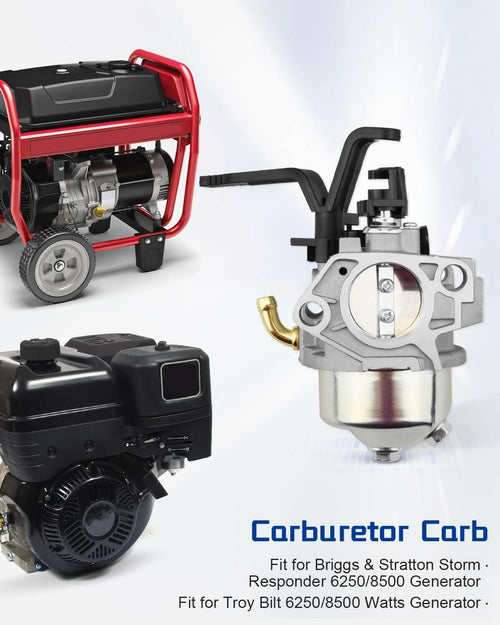 ANODZU 030594A 592929 Carburetor Kit, Fit for Troy Bilt 6250 8500 W Generator