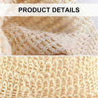 8 Pack Soap Bag Natural Sisal Soap Saver Bag Pouch Mesh Waste Exfoliating