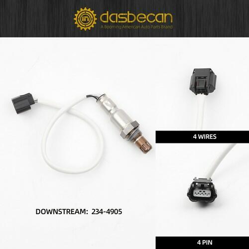 Dasbecan Oxygen O2 Sensor Upstream Downstream Compatible with Nissan Altima