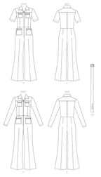 Vogue Patterns V1719F5 MISSES SPORTSWEAR, F5 (16-18-20-22-24), White