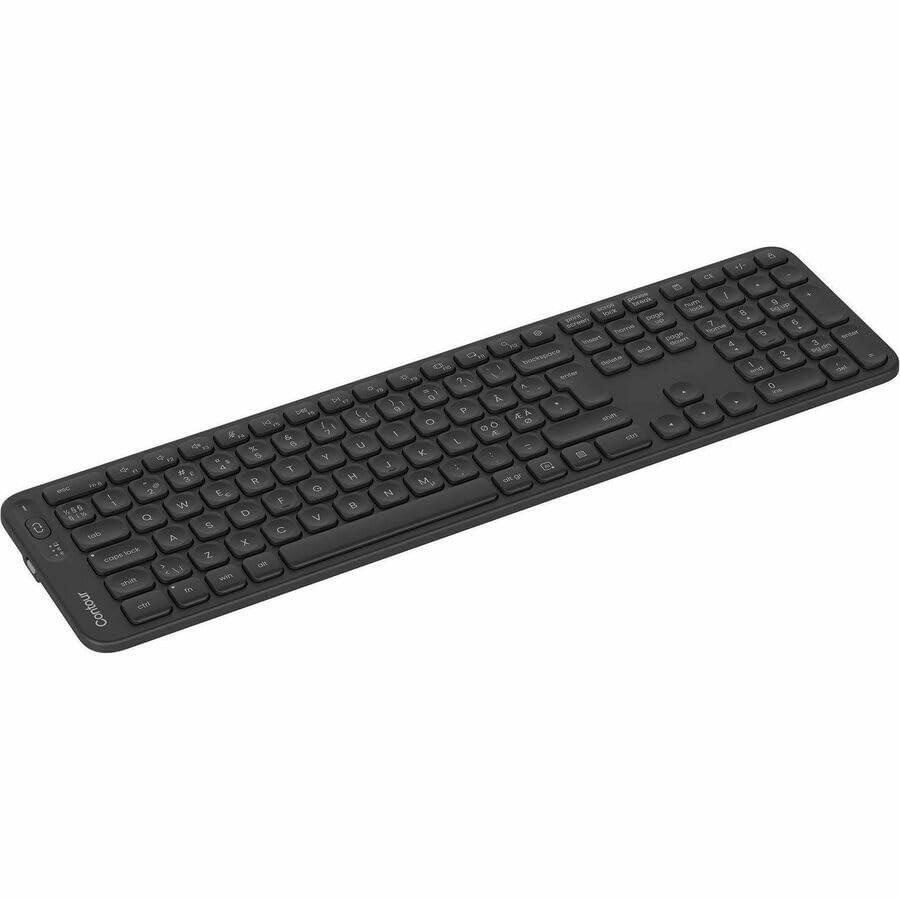 Contour Balance Keyboard: Full-Size Wireless Keyboard with USB Receiver, US