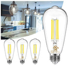 DAYBETTER 4 Pack Vintage LED Edison Bulbs, E26 Led Bulb 60W Equivalent, Dimmable