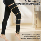 Beister 15-20 mmHg Compression Stockings for Women & Men, Thigh High Medical