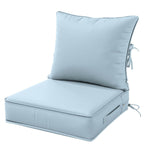 Snubbull Outdoor Patio Chair Cushions Set 22 L X 22 W X 4 H Waterproof & Fade