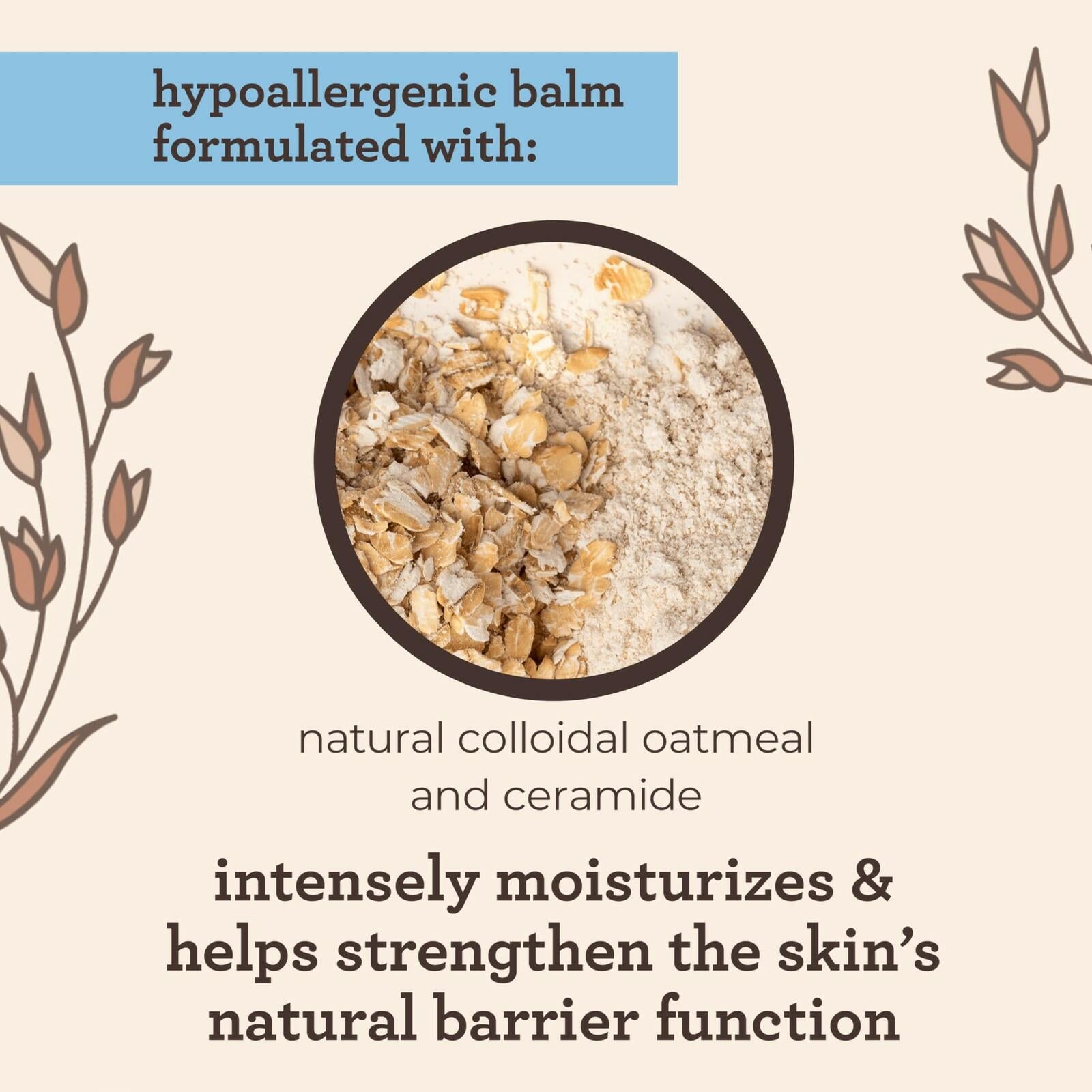 1 oz Aveeno Baby Eczema Therapy Nighttime Moisturizing Balm, Colloidal Oatmeal &