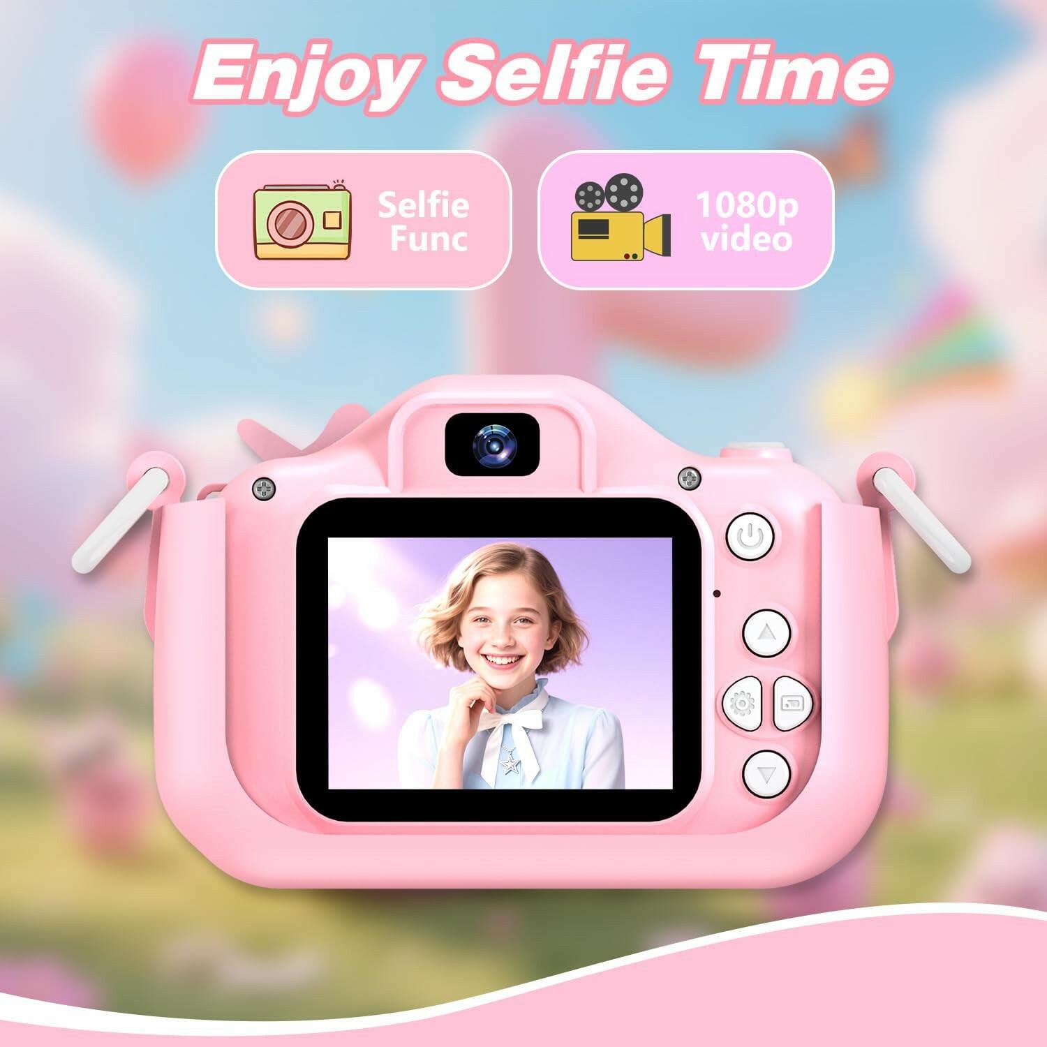Goopow Kids Camera Toys for 3-8 Year Old Girls Boys,Children Digital Video